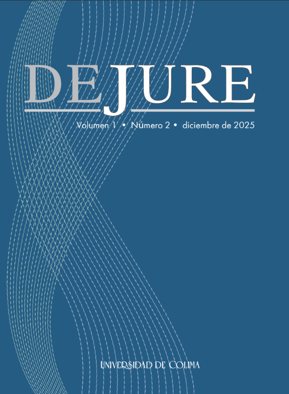 					Ver Núm. 2 (2025): DE JURE AÑO 1 NÚMERO 2 AÑO 2025 DICIEMBRE
				