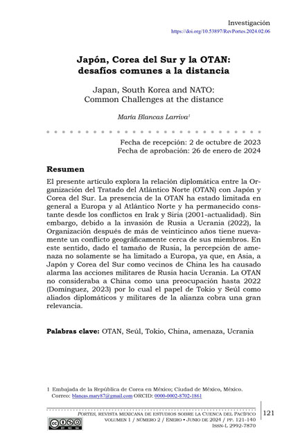 Portada del artículo