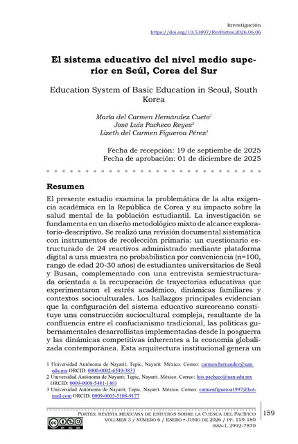 Portada del artículo